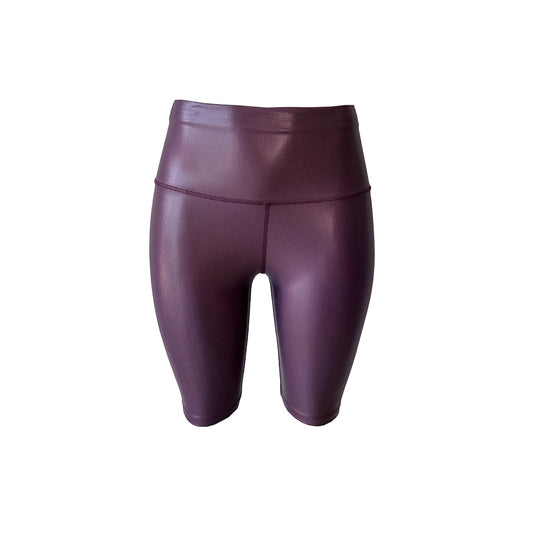 BIKER METALIZADO COLOR PURPURA TALLA PLUS